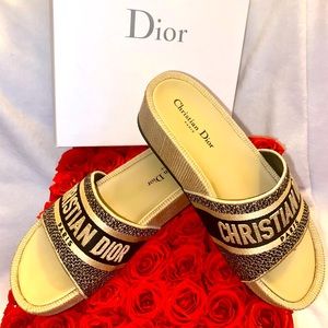 Christian Dior Dway platform Sandal
